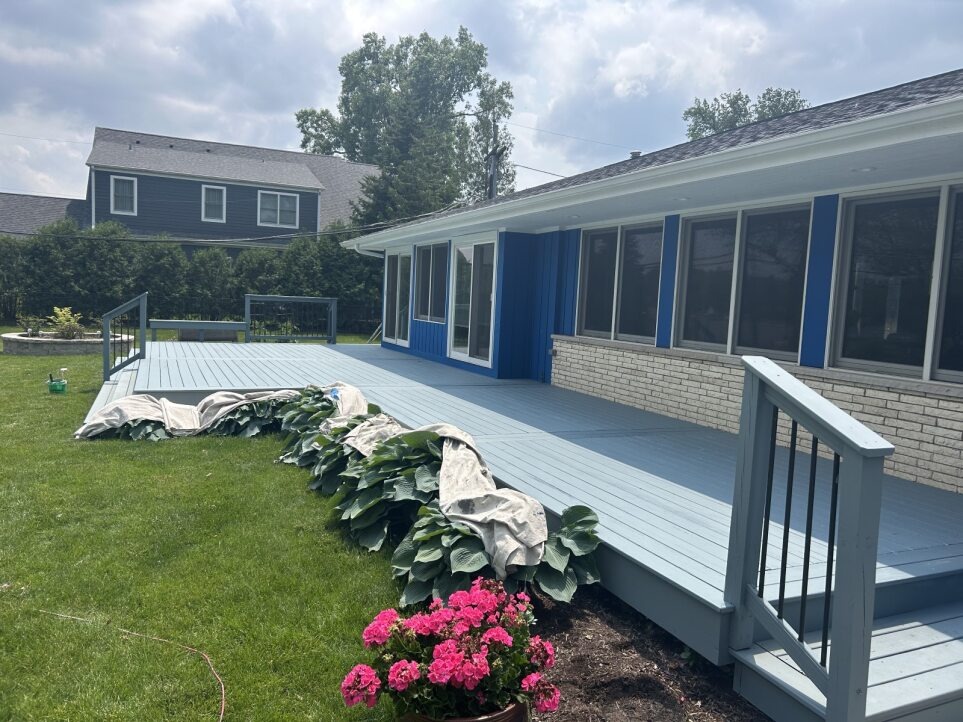 Deck Staining